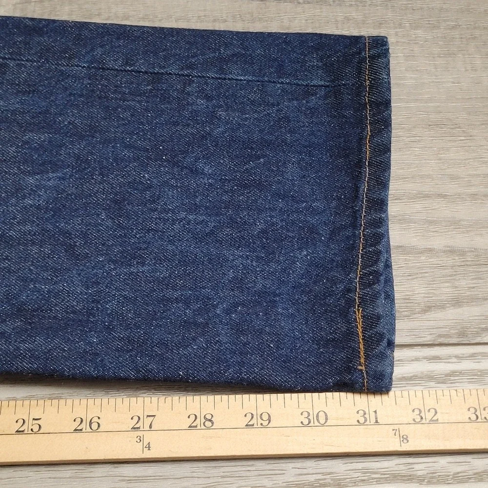 👖Vintage Y2K Levis 501XX Rigid Raw Jeans Men 36×34 (34×32) Dark Wash Denim 2001